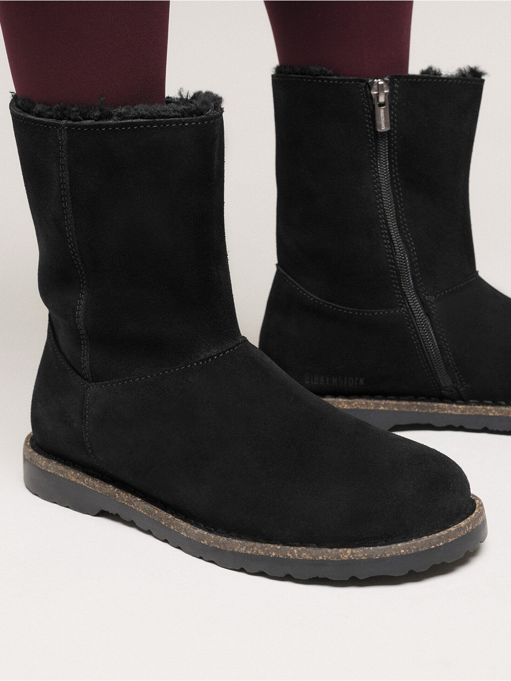 Birkenstock Uppsala Zip Shearling NWT NO BOX